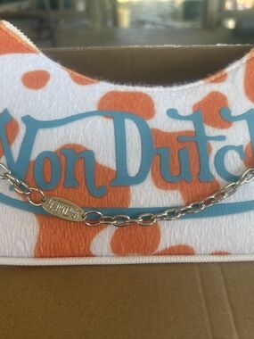 Von Dutch Cow Print,  Shoulder Bag